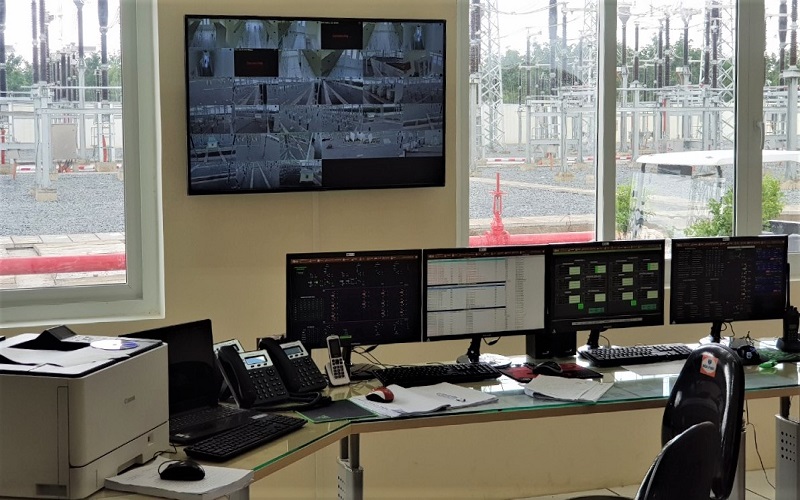 Trạm biến áp (TBA) 500kv Chơn Thành - Bình Phước được Công ty EVNNPT đầu tư xây dựng